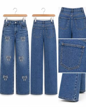 Home wide leg jeans