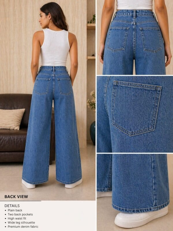 wide leg jeans