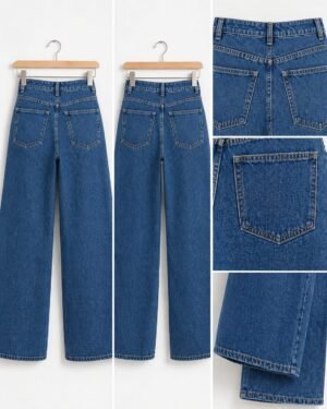 Home wide leg jeans