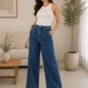 wide leg jeans