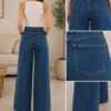 wide leg jeans