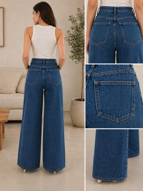 wide leg jeans