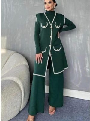Le Gilet Emerald borde